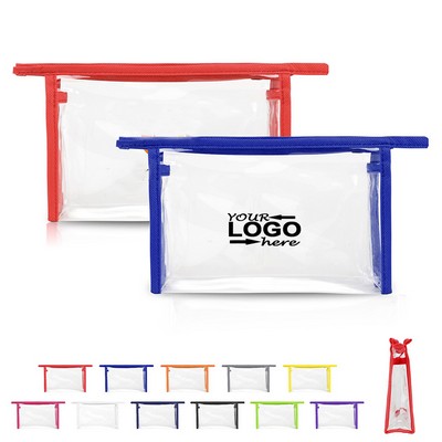 Clear Travel Security Toiletry Bag