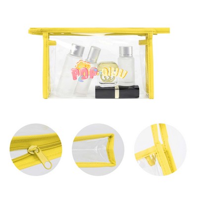 Clear Travel Security Toiletry Pouch