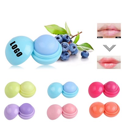 Mini Fruit Flavor Lip Balm Ball