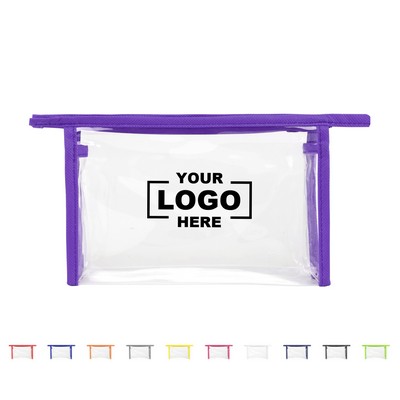 Clear Travel Toiletry Bag